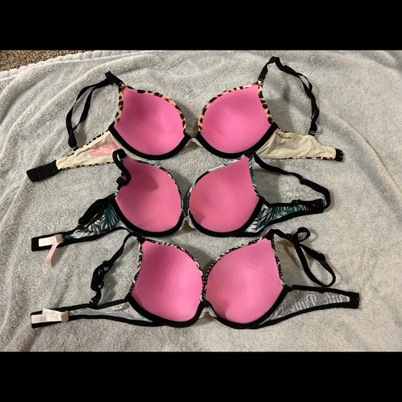 PINK Set of 3 Bras - Picture 3 of 7